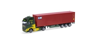 Herpa 319256 - H0 - Volvo FH GL XL Container-Sattelzug Ancotrans/CAI